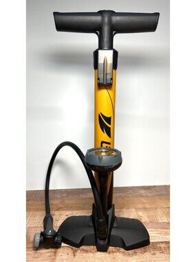 BV Heavy-Duty Floor Bike Pump Pressure Gauge & Dual Valve Compatibility 160PSI